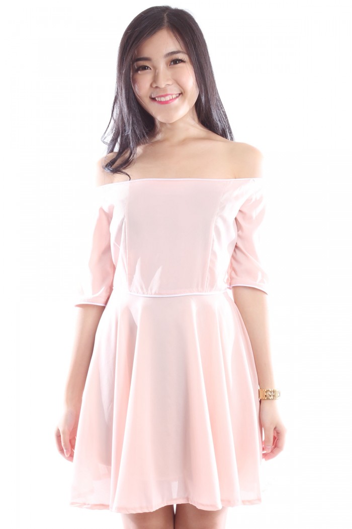 drop shoulder tee dress