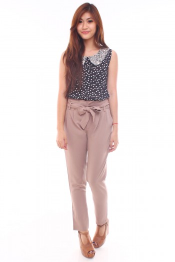 high waist parallel pants